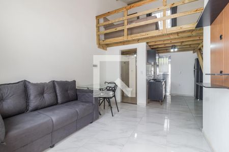 Sala de kitnet/studio para alugar com 1 quarto, 36m² em Forquilhinha, São José