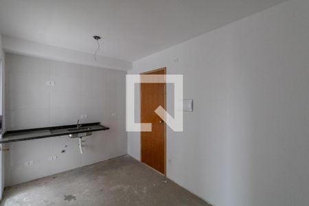 Sala/Cozinha de apartamento à venda com 2 quartos, 34m² em Vila Guilhermina, São Paulo