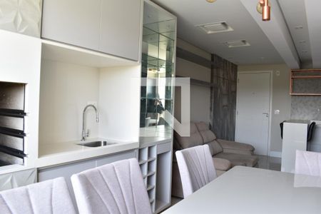 Sala de apartamento para alugar com 2 quartos, 52m² em Santa Cândida, Curitiba