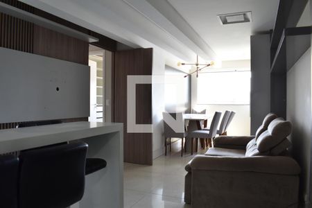 Sala de apartamento para alugar com 2 quartos, 52m² em Santa Cândida, Curitiba