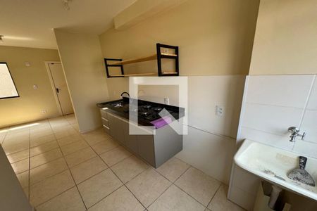 Cozinha - Lavanderia de apartamento para alugar com 2 quartos, 44m² em Recanto das Palmeiras, Ribeirão Preto