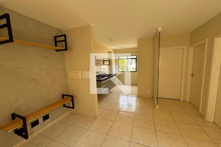 Sala de apartamento para alugar com 2 quartos, 44m² em Recanto das Palmeiras, Ribeirão Preto