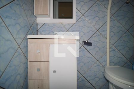 Banheiro Corredor de apartamento à venda com 1 quarto, 42m² em Rubem Berta, Porto Alegre