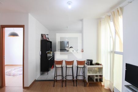 Sala de apartamento para alugar com 2 quartos, 47m² em Juliana, Belo Horizonte