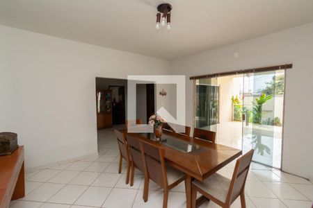 Sala de Jantar de casa à venda com 3 quartos, 360m² em Novo Riacho, Contagem