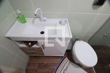 Banheiro de apartamento para alugar com 1 quarto, 66m² em Mathias Velho, Canoas