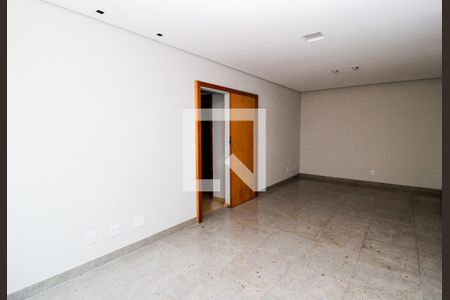 Sala de apartamento à venda com 3 quartos, 90m² em Colégio Batista, Belo Horizonte