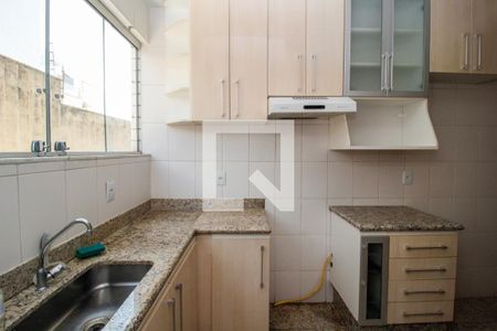 Cozinha de apartamento à venda com 3 quartos, 90m² em Colégio Batista, Belo Horizonte