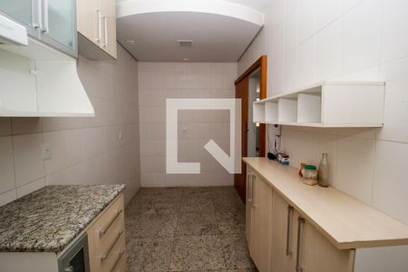 Cozinha de apartamento à venda com 3 quartos, 90m² em Colégio Batista, Belo Horizonte