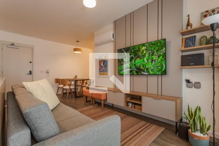 Sala de apartamento para alugar com 2 quartos, 54m² em Centro, Canoas