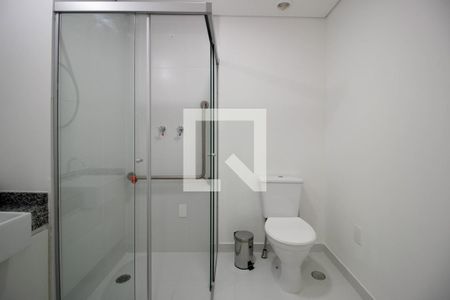 Banheiro de kitnet/studio à venda com 1 quarto, 24m² em Jardim Paulista, São Paulo