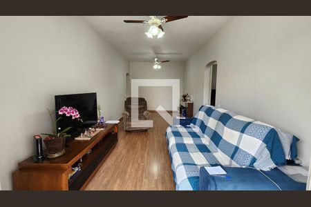 Sala de apartamento para alugar com 3 quartos, 105m² em Ponta da Praia, Santos