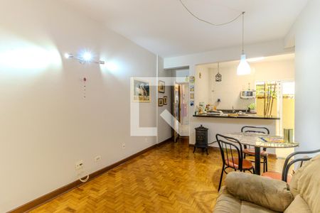 Sala de apartamento à venda com 1 quarto, 105m² em Santa Cecilia, São Paulo