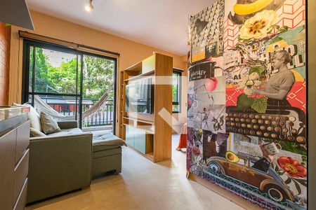 Studio de kitnet/studio para alugar com 1 quarto, 27m² em Pinheiros, São Paulo