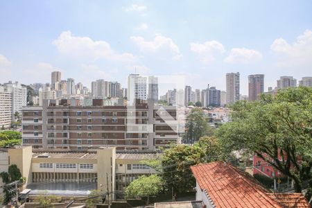 Vista da Sacada de apartamento à venda com 1 quarto, 27m² em Perdizes, São Paulo