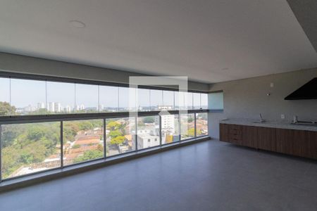 Varanda Gourmet  de apartamento para alugar com 3 quartos, 155m² em Vila Sofia, São Paulo