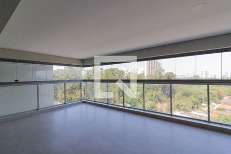 Varanda Gourmet  de apartamento para alugar com 3 quartos, 155m² em Vila Sofia, São Paulo