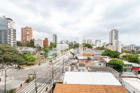 Vista da Varanda de kitnet/studio para alugar com 1 quarto, 30m² em Santo Amaro, São Paulo