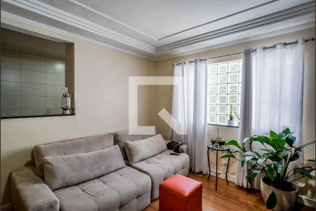 Sala de apartamento à venda com 3 quartos, 74m² em Jardim Jamaica, Santo André