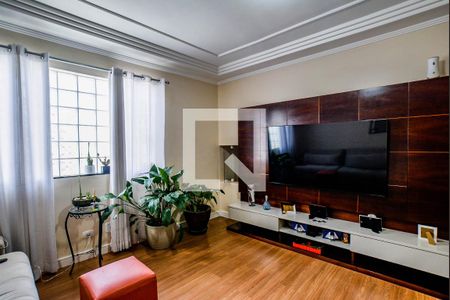 Sala de apartamento à venda com 3 quartos, 74m² em Jardim Jamaica, Santo André