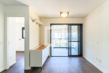 Sala de apartamento à venda com 1 quarto, 43m² em Cidade Monções, São Paulo