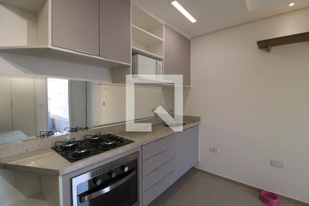 Cozinha de apartamento à venda com 1 quarto, 27m² em Vila Gea, São Paulo