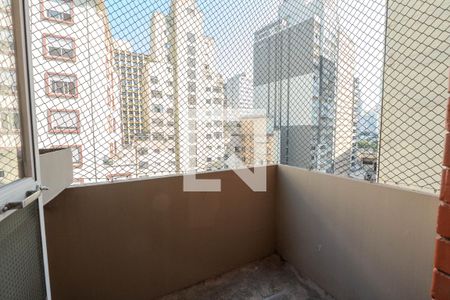 Sacada de apartamento para alugar com 1 quarto, 35m² em Centro, São Paulo