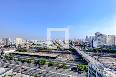 Varanda da Sala de apartamento para alugar com 1 quarto, 37m² em Belenzinho, São Paulo