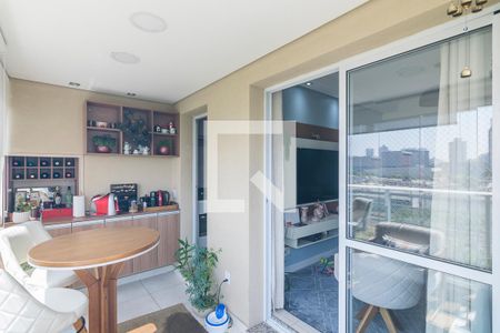 Varanda de apartamento à venda com 3 quartos, 91m² em Jardim, Santo André