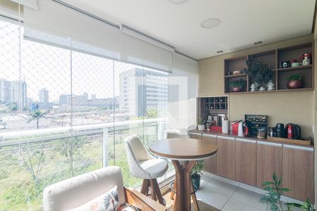 Varanda de apartamento à venda com 3 quartos, 91m² em Jardim, Santo André