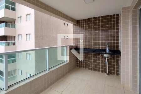 Sacada de apartamento para alugar com 2 quartos, 88m² em Nova Mirim, Praia Grande