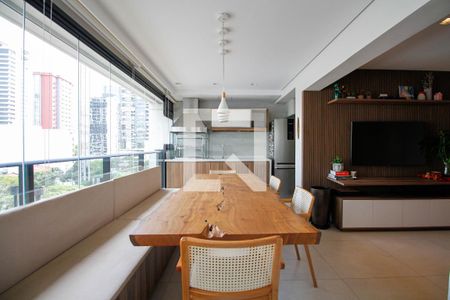 Varanda Gourmet de apartamento à venda com 1 quarto, 79m² em Pinheiros, São Paulo