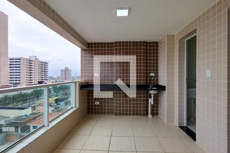 Sacada de apartamento para alugar com 2 quartos, 88m² em Nova Mirim, Praia Grande