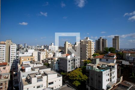 Vista da Suíte de apartamento à venda com 2 quartos, 84m² em Santo Antônio, Belo Horizonte