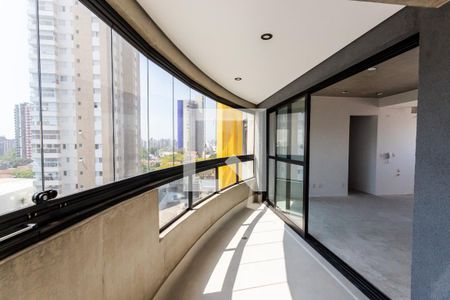 Varanda  de apartamento à venda com 1 quarto, 69m² em Jardim, Santo André