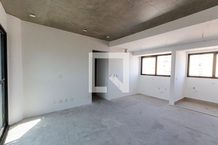 Sala e Cozinha de apartamento à venda com 1 quarto, 69m² em Jardim, Santo André