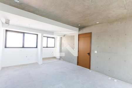 Sala e Cozinha de apartamento à venda com 1 quarto, 69m² em Jardim, Santo André