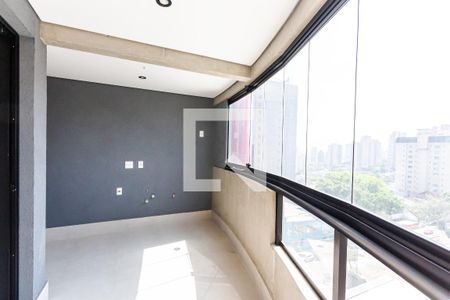 Varanda de apartamento à venda com 1 quarto, 69m² em Jardim, Santo André