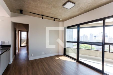 Sala de apartamento à venda com 2 quartos, 70m² em Jardim, Santo André