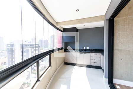 Varanda da Sala de apartamento à venda com 2 quartos, 70m² em Jardim, Santo André