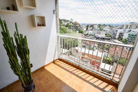 Varanda da Sala de apartamento à venda com 2 quartos, 70m² em Méier, Rio de Janeiro