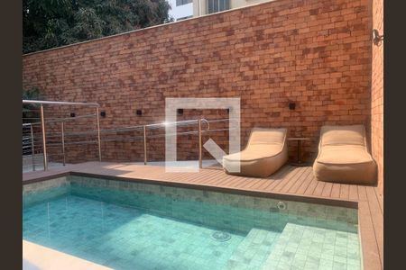 Piscina de apartamento à venda com 3 quartos, 80m² em Lourdes, Belo Horizonte