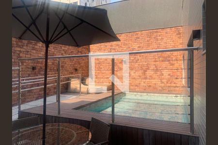 Piscina de apartamento à venda com 3 quartos, 80m² em Lourdes, Belo Horizonte