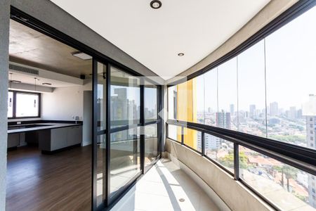 Varanda da Sala de apartamento à venda com 2 quartos, 68m² em Jardim, Santo André