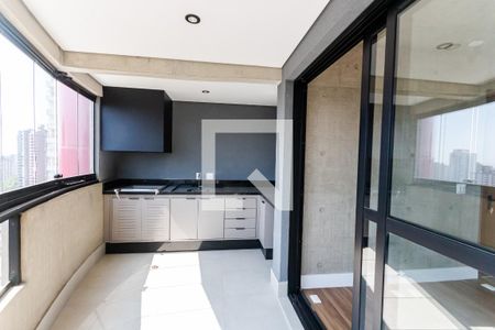 Varanda da Sala de apartamento à venda com 2 quartos, 68m² em Jardim, Santo André