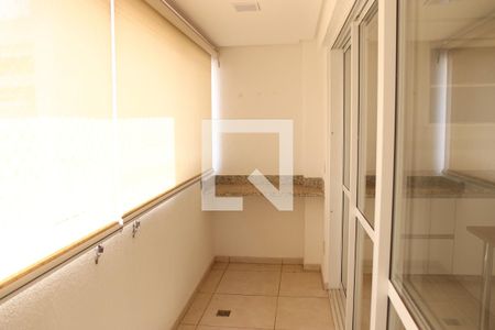 Varanda da Sala de apartamento para alugar com 2 quartos, 61m² em Setor Oeste, Goiânia