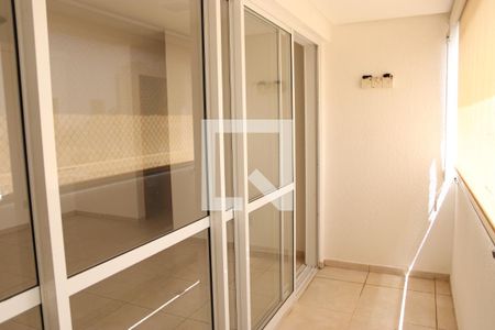 Varanda da Sala de apartamento para alugar com 2 quartos, 61m² em Setor Oeste, Goiânia