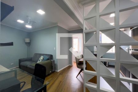 Sala de apartamento para alugar com 1 quarto, 38m² em Liberdade, São Paulo