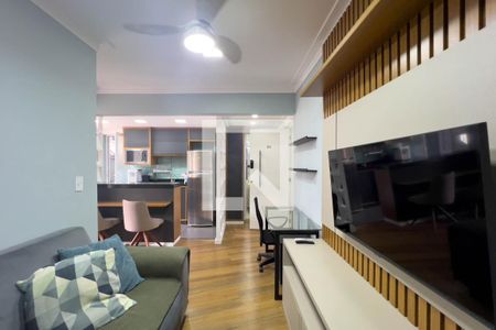 Sala de apartamento para alugar com 1 quarto, 38m² em Liberdade, São Paulo