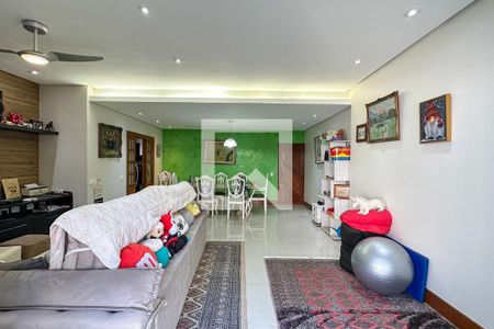 Sala de apartamento para alugar com 3 quartos, 134m² em Copacabana, Rio de Janeiro